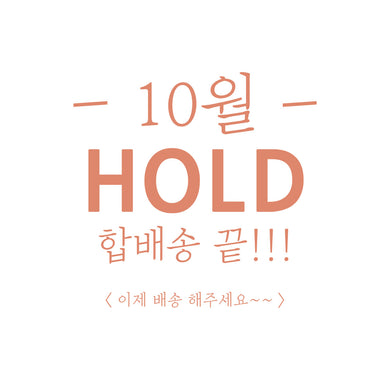 [10월 HOLD/합배송 끝] 이제 합포장한 모든제품 한번에 보내주세요~