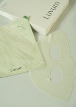 Load image into Gallery viewer, [Luvum] 🌟NEW🌟 러븀 리얼 카밍페어 시카 겔 마스크 cica gel mask (1 BOX = 5 EA)