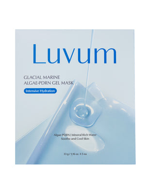 [Luvum] ✨NEW✨ 러븀 울릉도 해양수 PDRN 겔 마스크 Glacial marine Algae-PDRN gel mask(1 BOX = 5 EA)