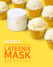 Load image into Gallery viewer, [Volayon] 라티닉스 크림 마스크(바닐라 크림 마스크) Lateenix Cream Mask 200ml(칙칙함 BYE, 미백팩+전구팩) 🎁해면증정