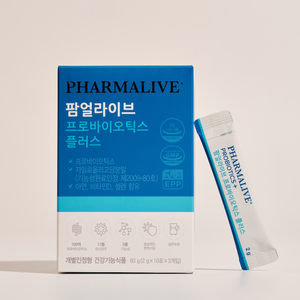 [Pharmalive] Probiotics+ 연유+요거트맛 "매일유산균"(1box=30 sticks)