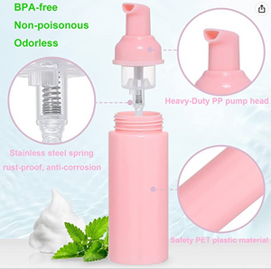 [ACC] mini 거품 용기 (2 oz Foam Bottle) "바솔 여청, 유아용 청결제, 거품토너 등 multi-활용 가능"